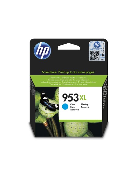 Ink-jet hp 953xl officejet pro 7730/7740/ 8725/8730 cian 1.450 paginas