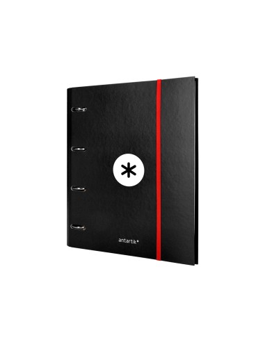 Carpeta con recambio antartik a4 cuadro 5mm...