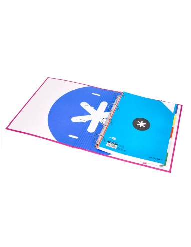 Carpeta con recambio antartik a4 cuadro 5mm...