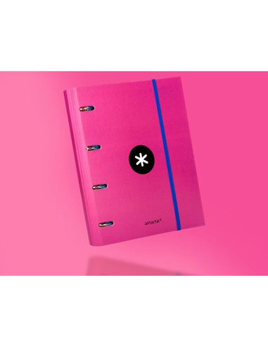Carpeta con recambio antartik a4 cuadro 5mm...
