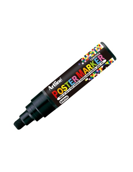 Rotulador artline poster marker epp-6-neg punta redonda 6 mm color negro