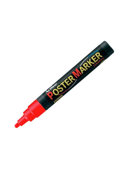 Rotulador artline poster marker epp-4-roj punta redonda 2 mm color rojo