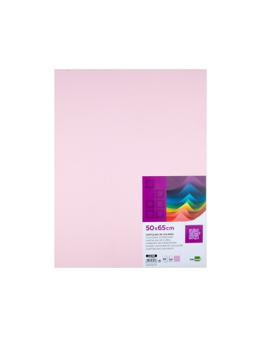Cartulina liderpapel 50x65 cm 240g/m2 rosa...