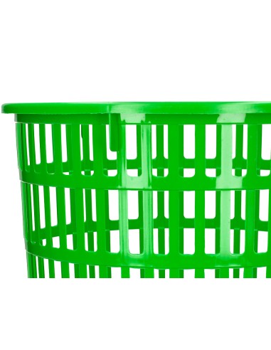 Papelera plastico q-connect 15 litros rejilla...