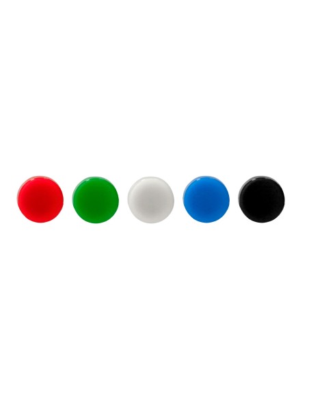 Iman para sujecion liderpapel ecouse pp recicladopara pizarra magnetica 20 mm caja de 10 unidades