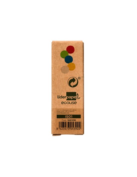 Iman para sujecion liderpapel ecouse pp recicladopara pizarra magnetica 20 mm caja de 10 unidades