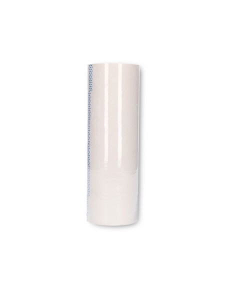 Cinta adhesiva q-connect polipropileno blanca 66 m x 75 mm para embalaje